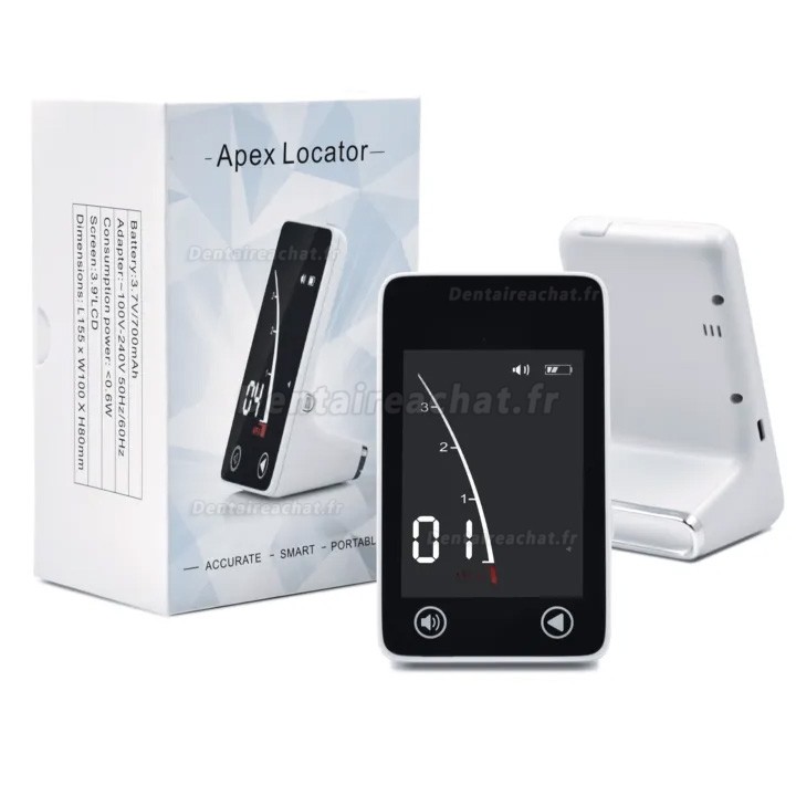 Localisateur d'apex dentaire, mesure de l'apex buccal avec écran LCD de 3,9 pouces